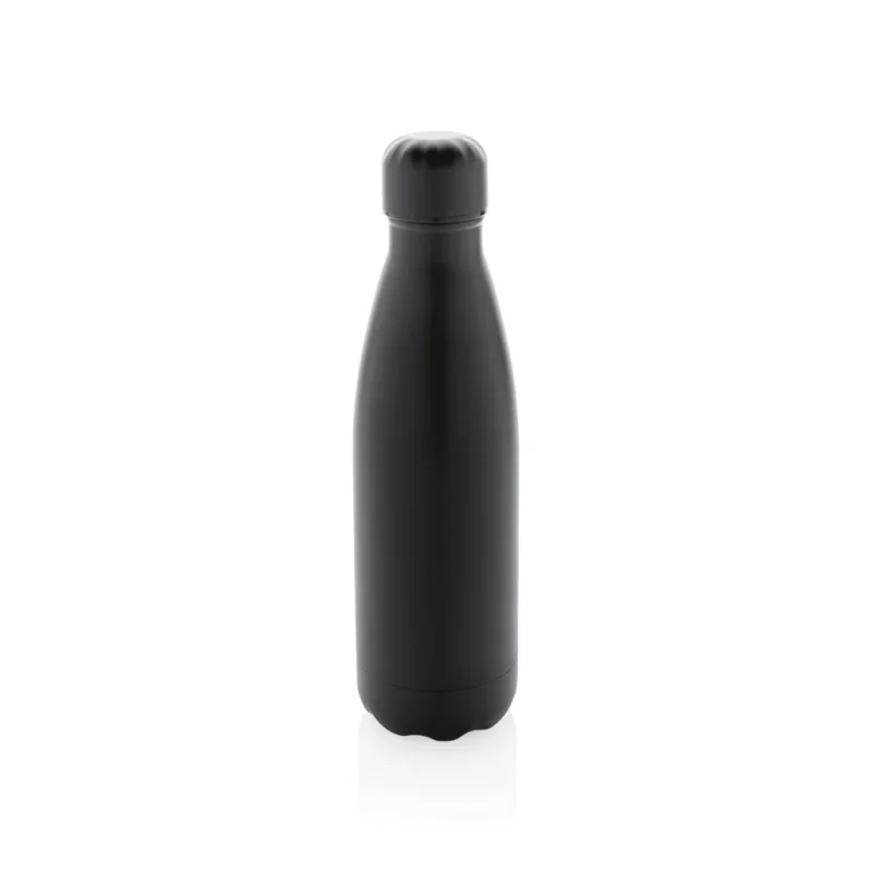 Unikleur vacuüm geïsoleerde roestvrijstalen fles 500 ml zwart