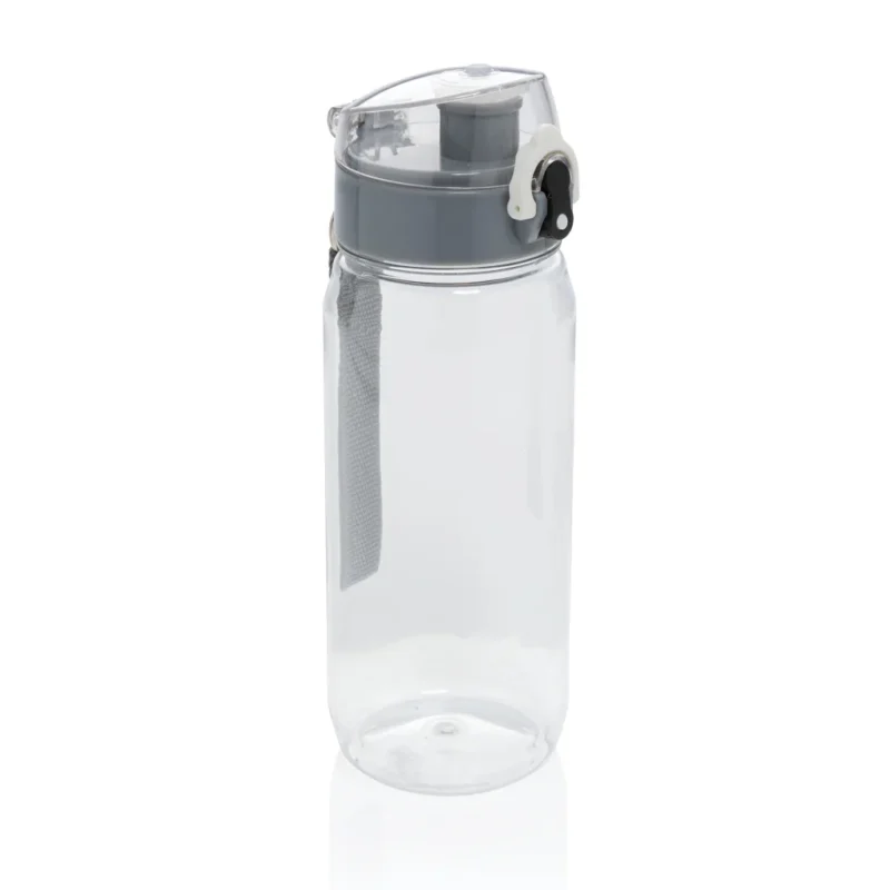 Yide RCS Gerecyclede PET lekvrije afsluitbare fles 600ml transparant