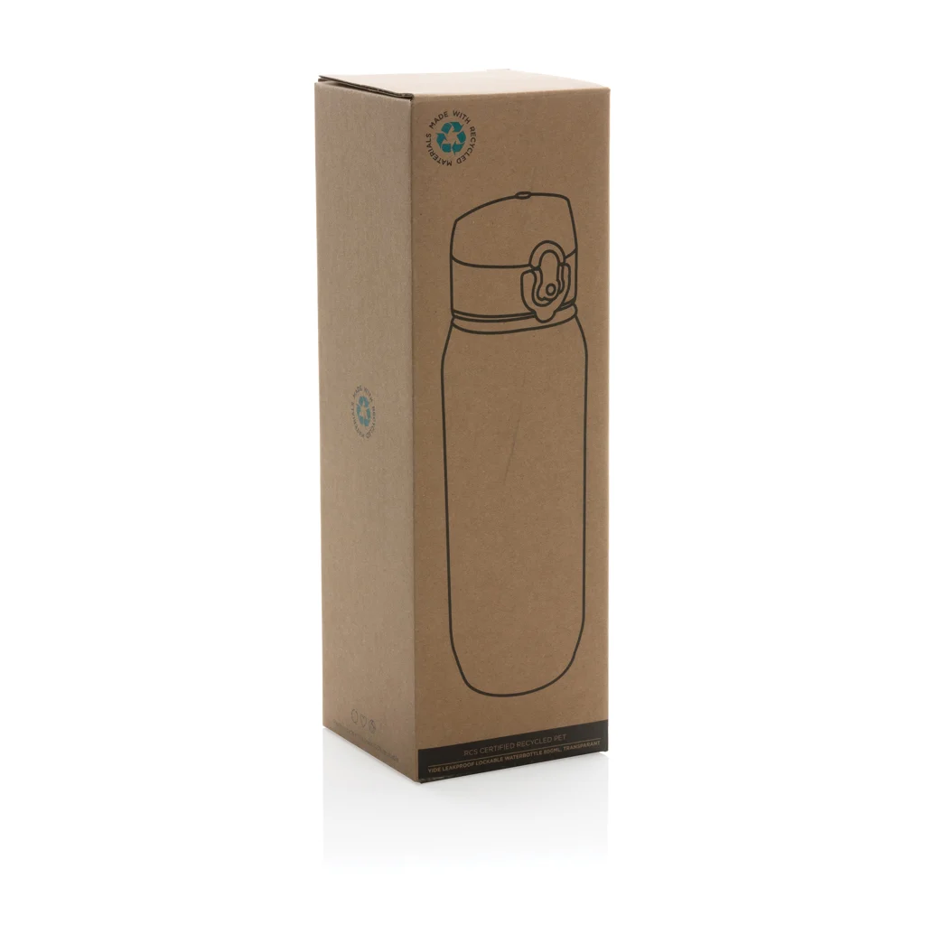 Yide RCS Gerecyclede PET lekvrije afsluitbare fles 800ml
