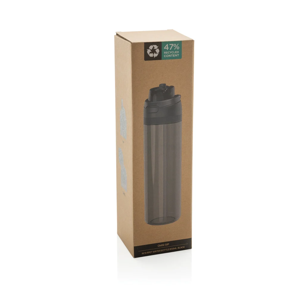 Omni sip RCS RPET water fles 800ML