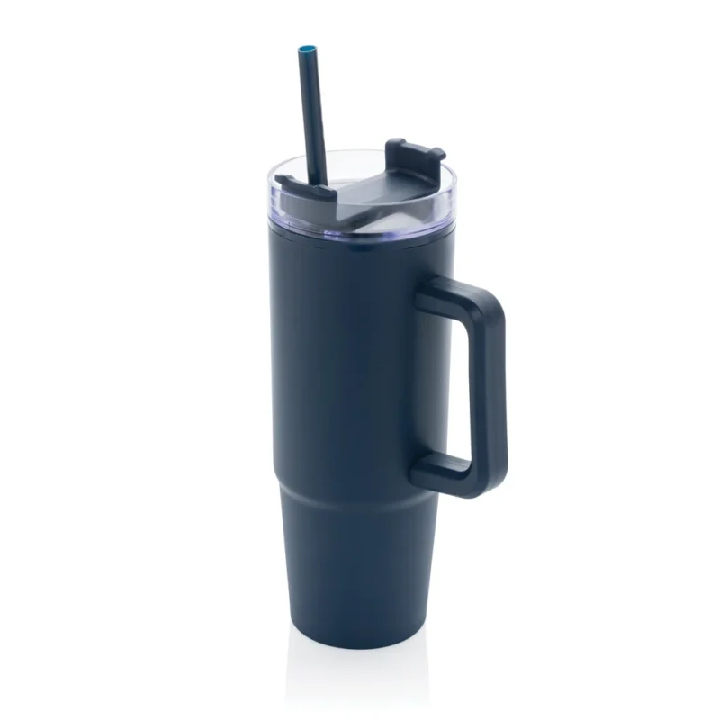 Tana RCS plastic tumbler met handvat 750 ml donkerblauw