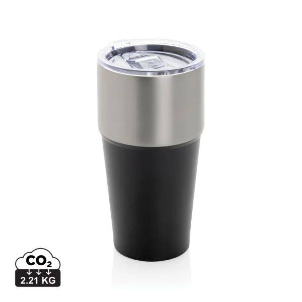 Fluid RCS gerecycled RVS beker 500ML zwart