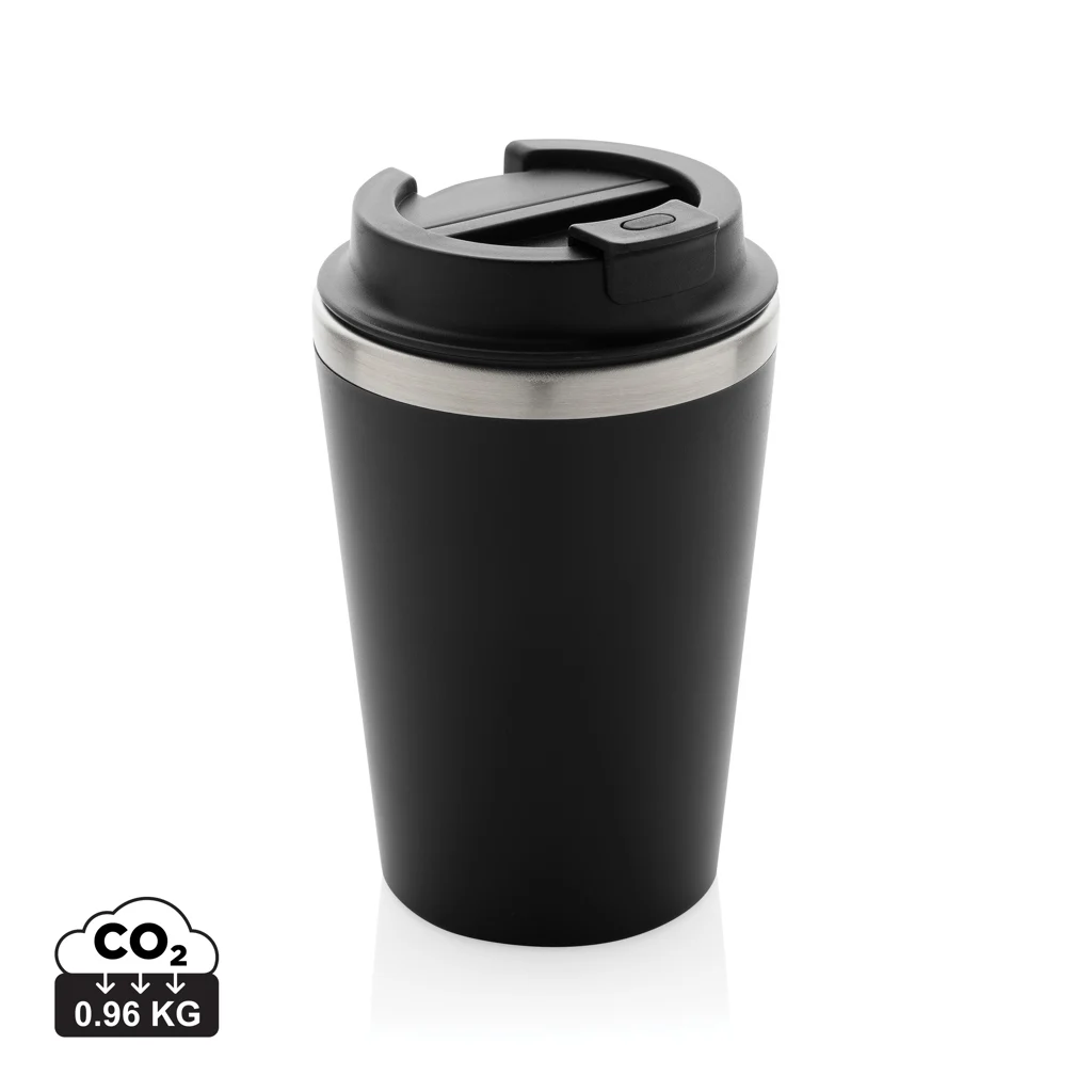 Java RCS recycled dubbel wandige beker 350ML zwart