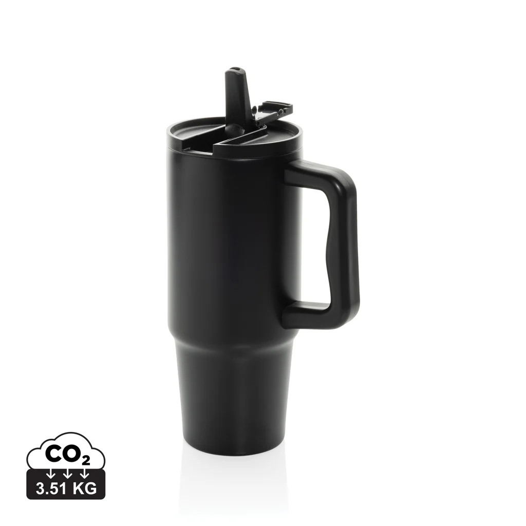Embrace Lekvrij RCS recycled RVS Beker 900ml zwart