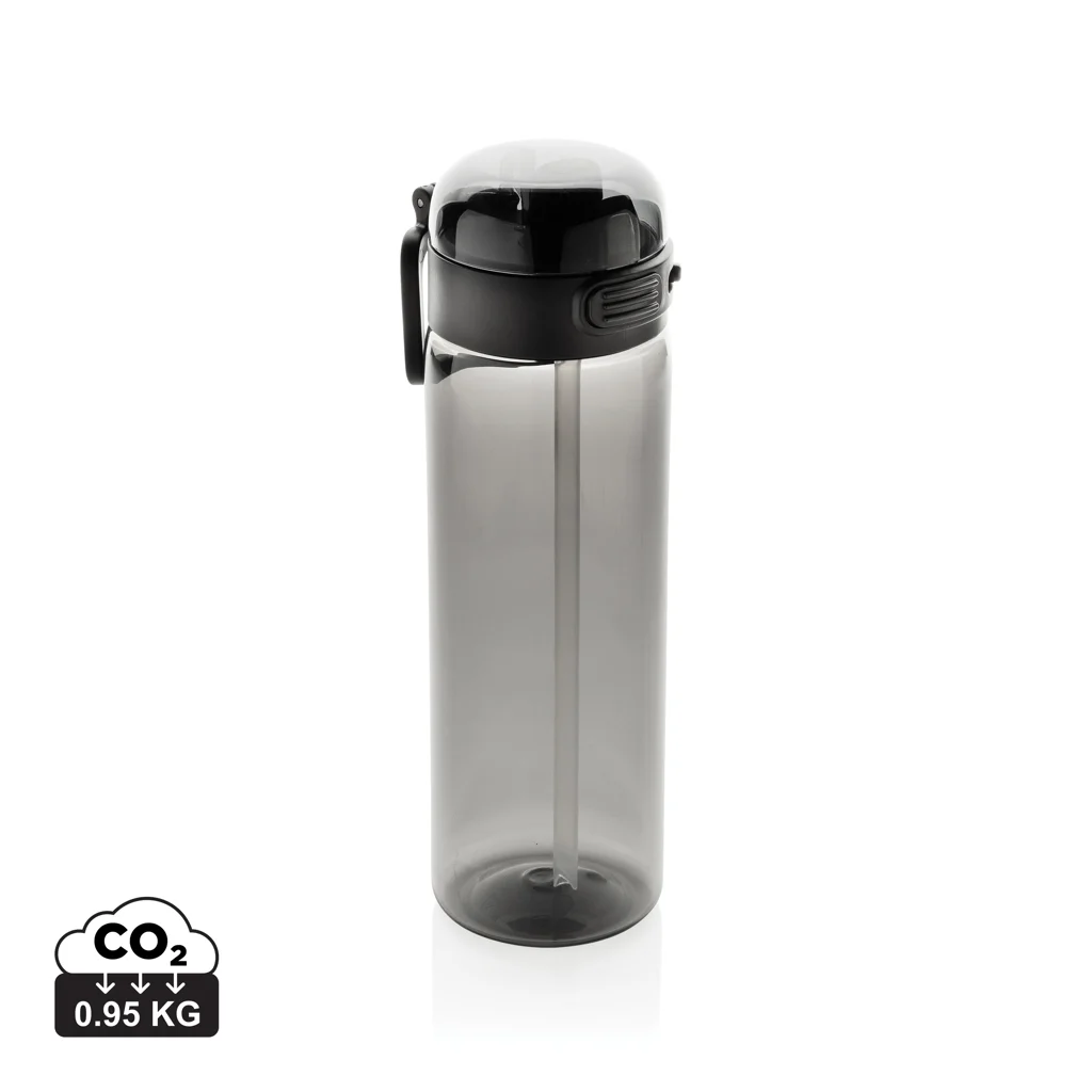 SipnLock RCS RPET Leakproof sport water fles 800ML zwart