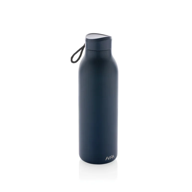 Avira Avior RCS gerecycled roestvrijstalen fles 500 ML donkerblauw