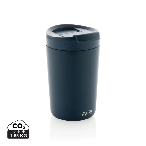 Avira Alya RCS gerecycled roestvrijstalen beker 300ML donkerblauw
