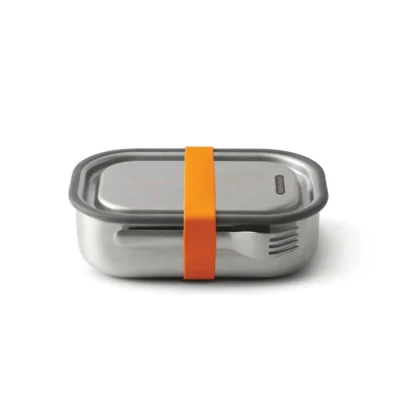 Black+Blum RVS Lunchbox Groot oranje