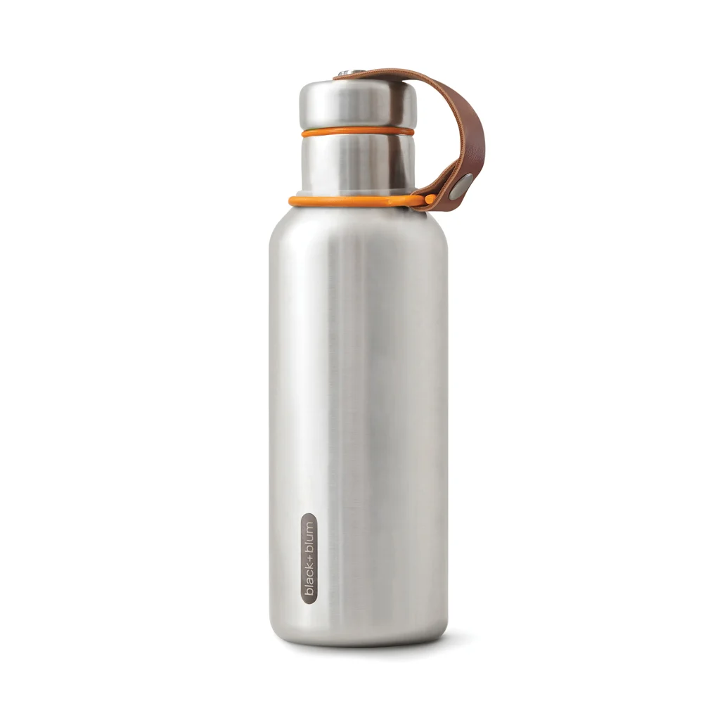 Black+Blum Geïsoleerde Waterfles Groot 500ml oranje
