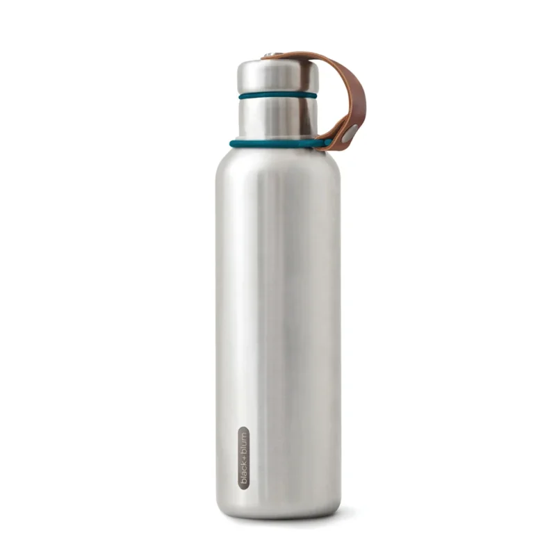 Black+Blum Geïsoleerde Waterfles Groot 750ml turquoise