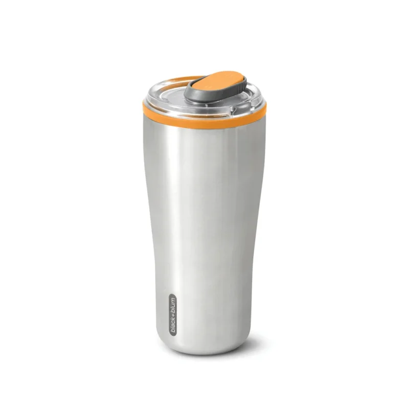 Black+Blum geïsoleerde reisbeker 600 ml oranje