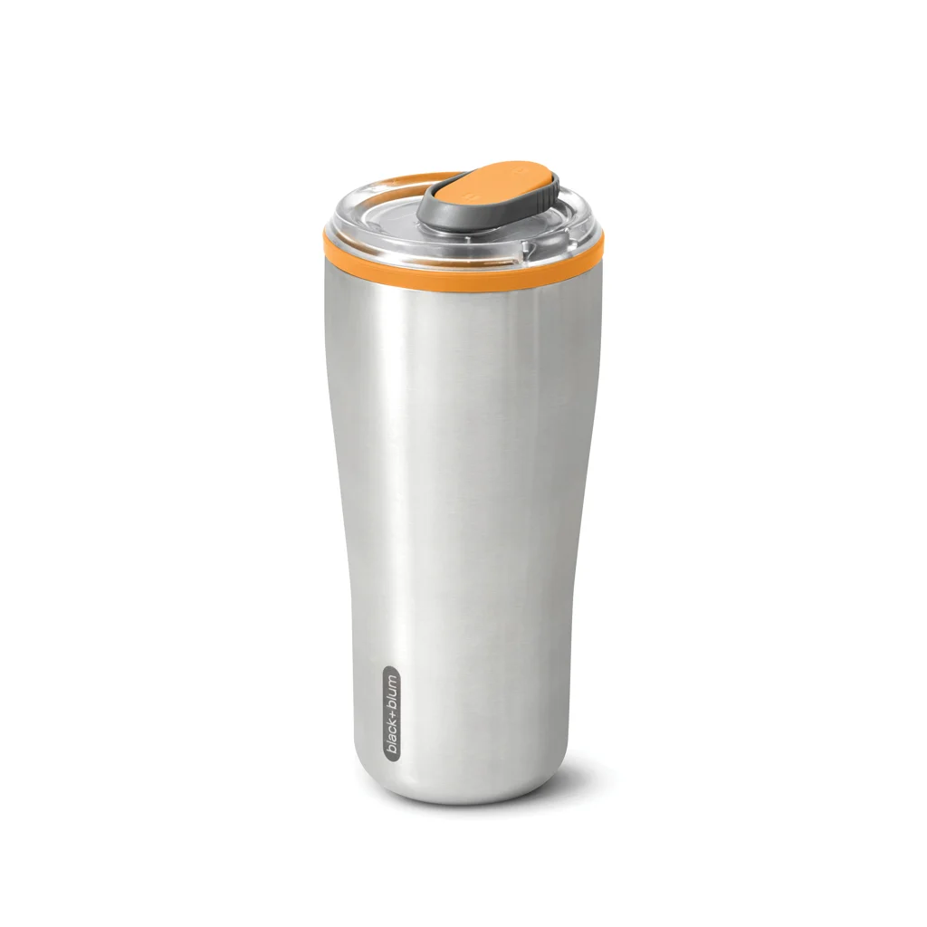 Black+Blum geïsoleerde reisbeker 600 ml oranje