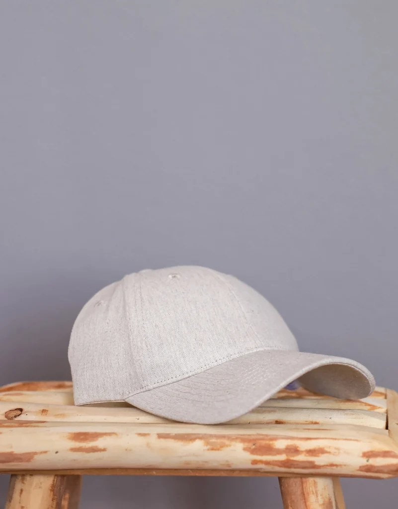 Milo AWARE™ recycled heather 6 paneel cap 200gr
