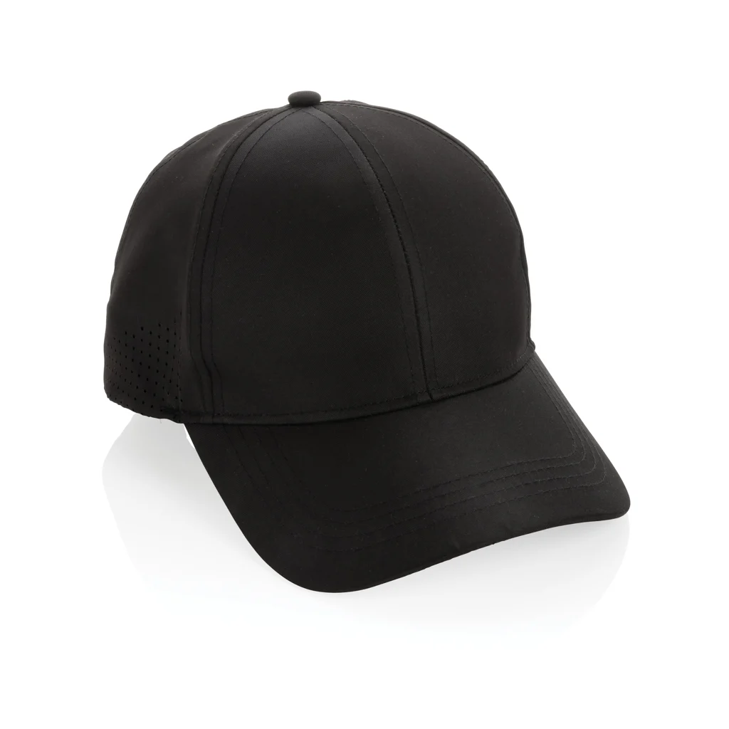 Impact AWARE™ 6 panel rpet sportcap zwart