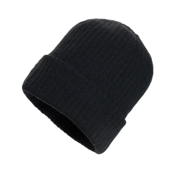 Pryor AWARE™ Polylana® beanie met omslag zwart