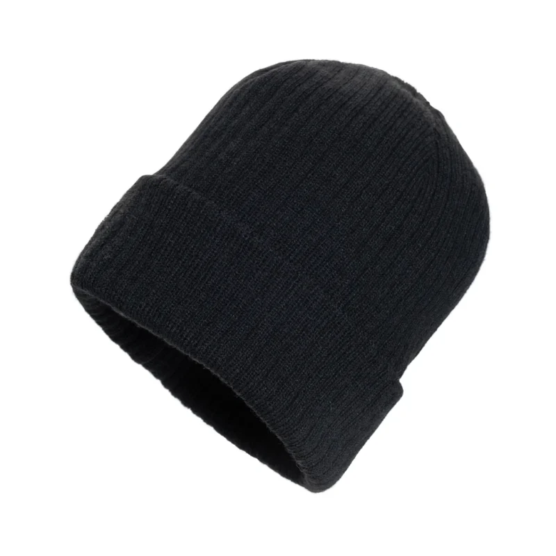 Pryor AWARE™ Polylana® beanie met omslag zwart