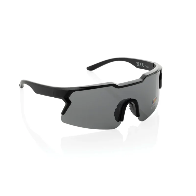 SproShield RCS plastic activity bril met gepolariseerde lens zwart