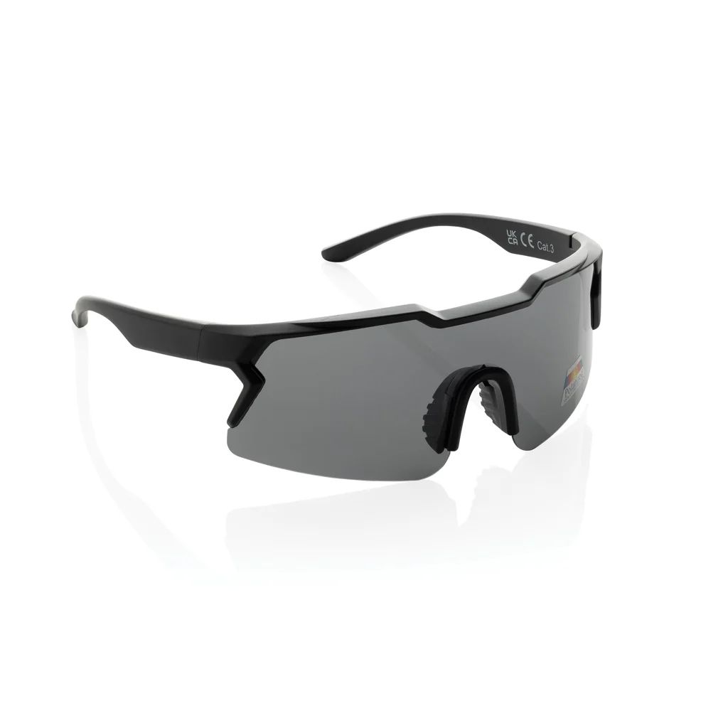 SproShield RCS plastic activity bril met gepolariseerde lens zwart