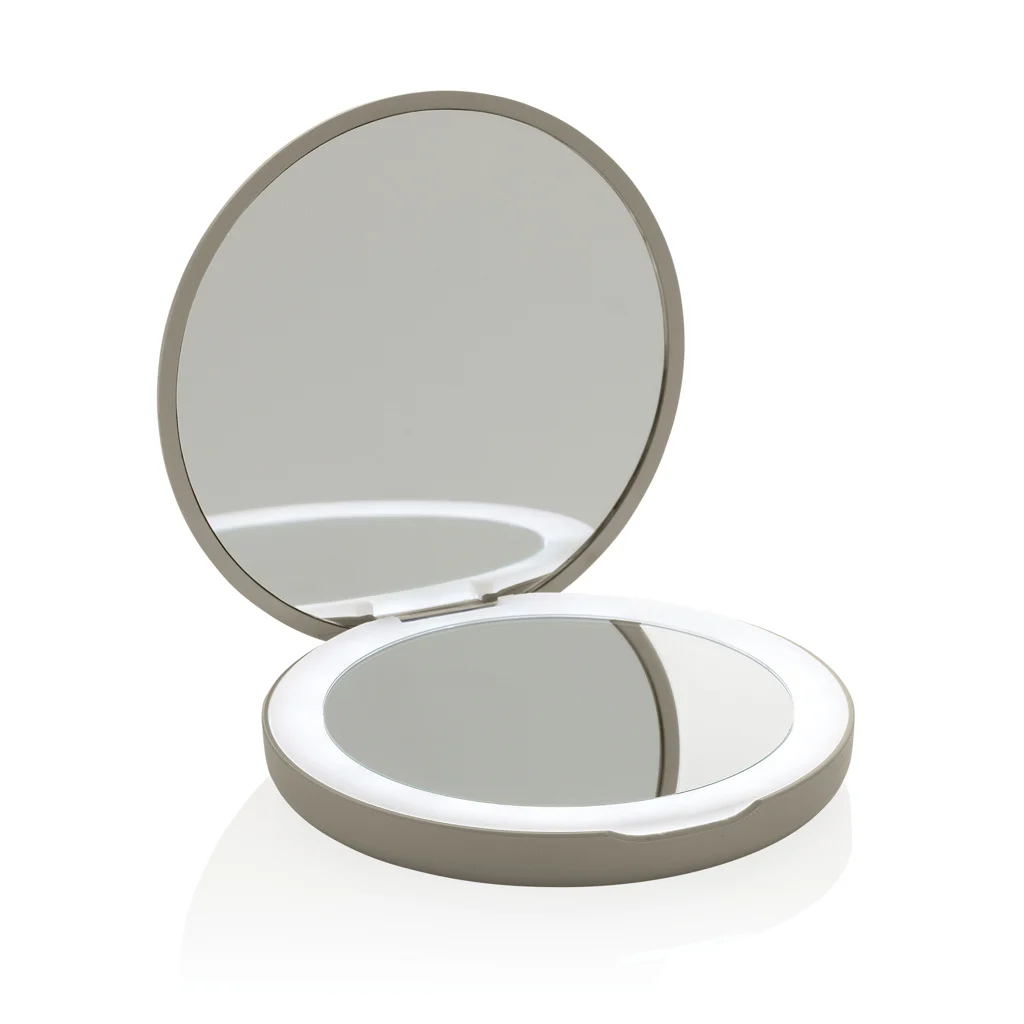 Lumora RCS rplastic oplaadbare LED make-upspiegel beige