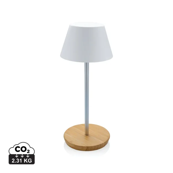 Pure Glow RCS rplastic USB-oplaadbare tafellamp wit