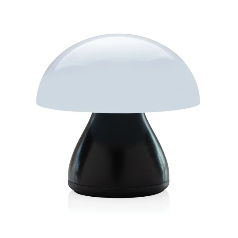 Luming RCS gerecycled plastic USB-oplaadbare tafellamp zwart