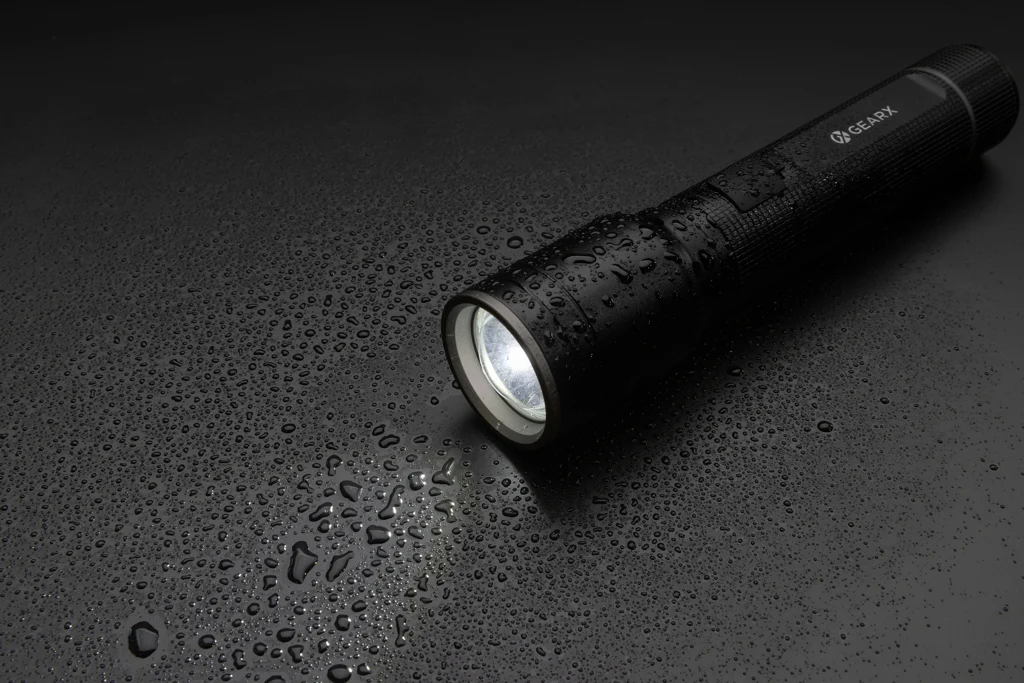 RCS gerecycled aluminium heavy duty USB-oplaadbare zaklamp