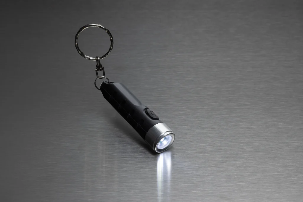 Globix RCS gerecycled plastic USB oplaadbare zaklamp