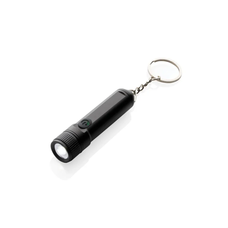 Gear X oplaadbare ultra felle zaklamp zwart