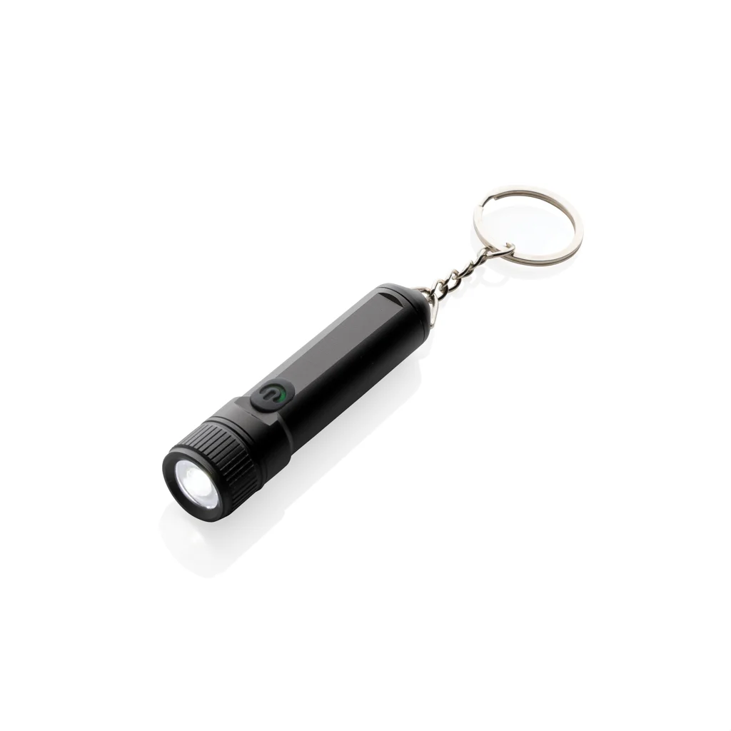 Gear X oplaadbare ultra felle zaklamp zwart