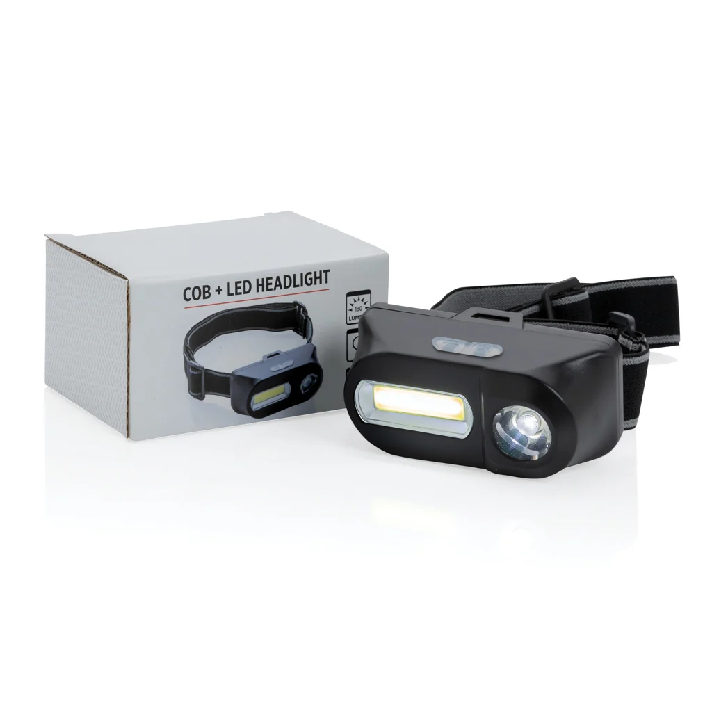 COB en LED hoofdlamp