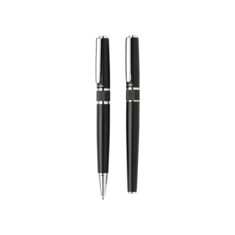 Swiss Peak deluxe pen set zwart
