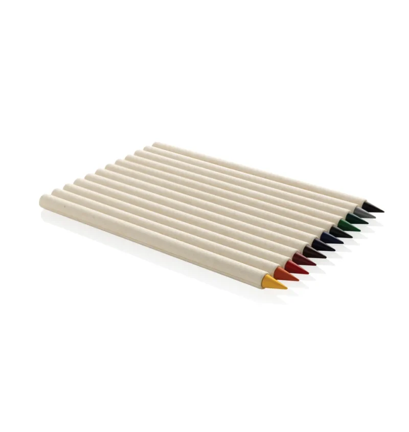Micki GRS infinity 12-delige kleurpotloodset wit