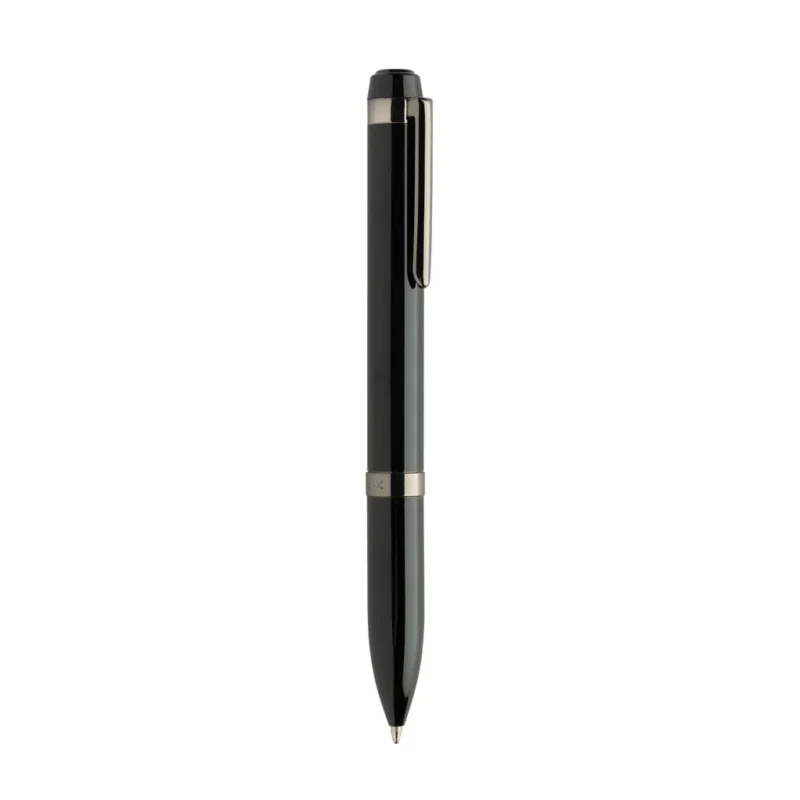 Swiss peak OSLO recycled rvs deluxe pen zwart
