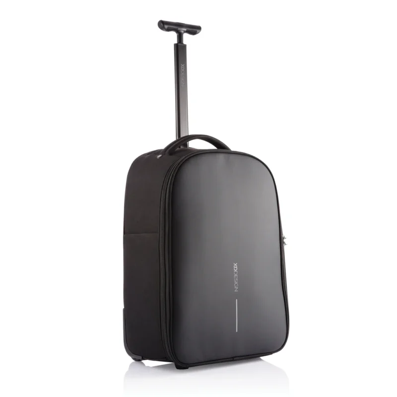 Bobby rugzak trolley zwart, grijs