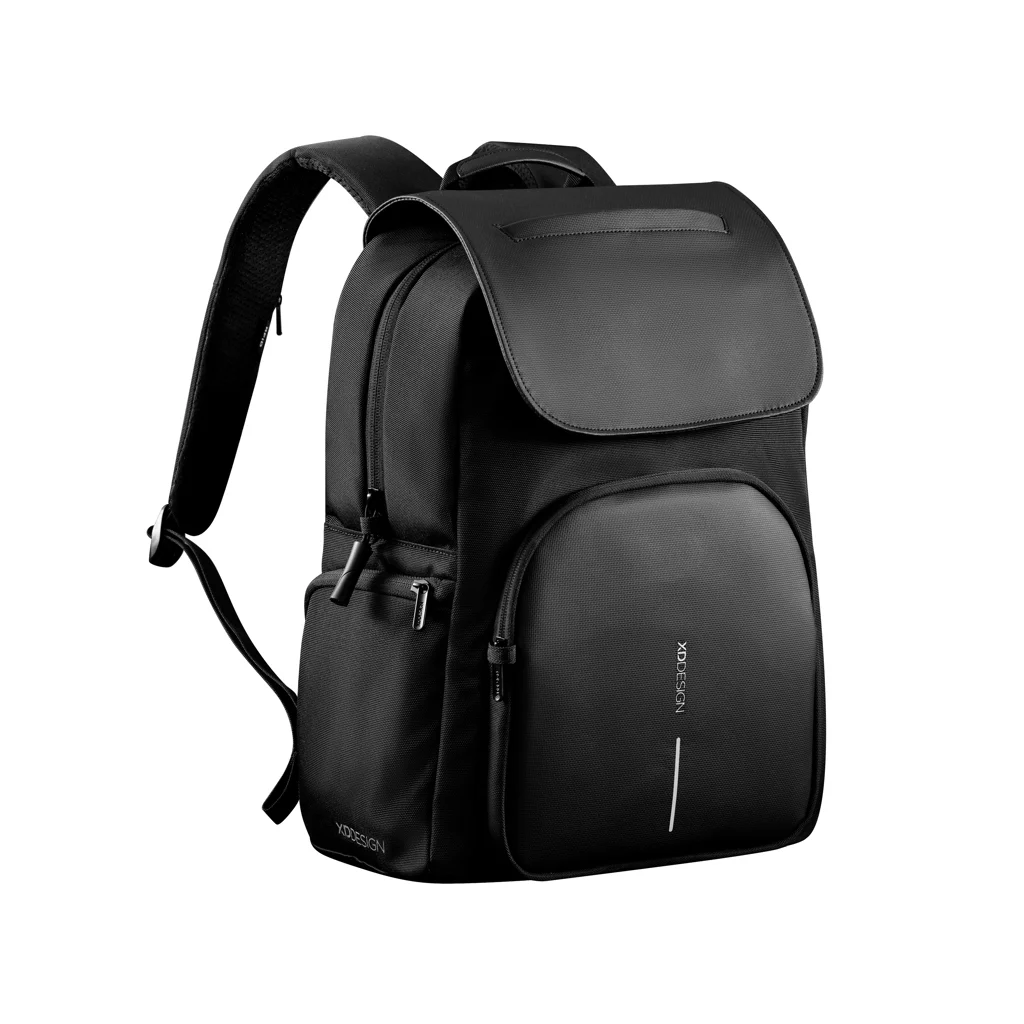 Soft Daypack zwart, grijs