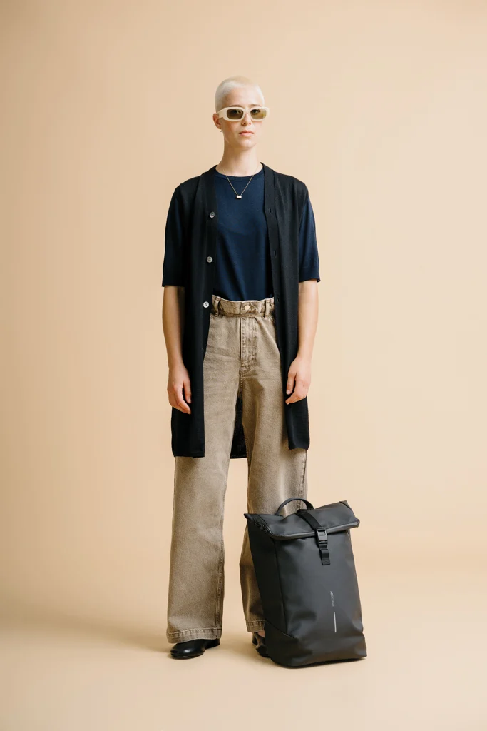 Urban waterbestendige flap-top rugzak