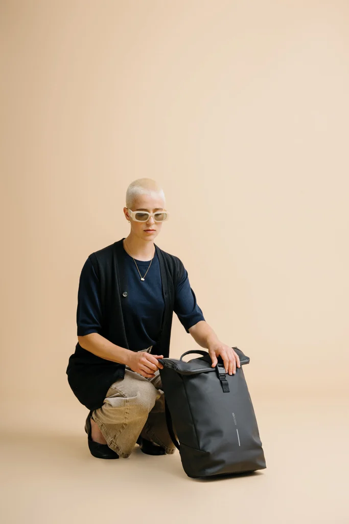 Urban waterbestendige flap-top rugzak