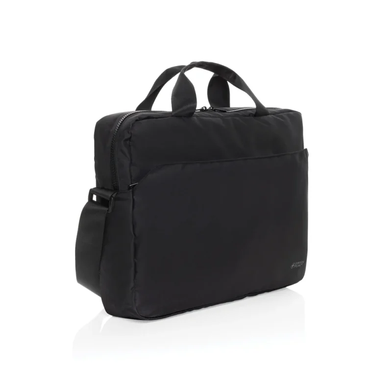 Swiss Peak Aware™ RPET Essential 15,6 inch laptop tas zwart