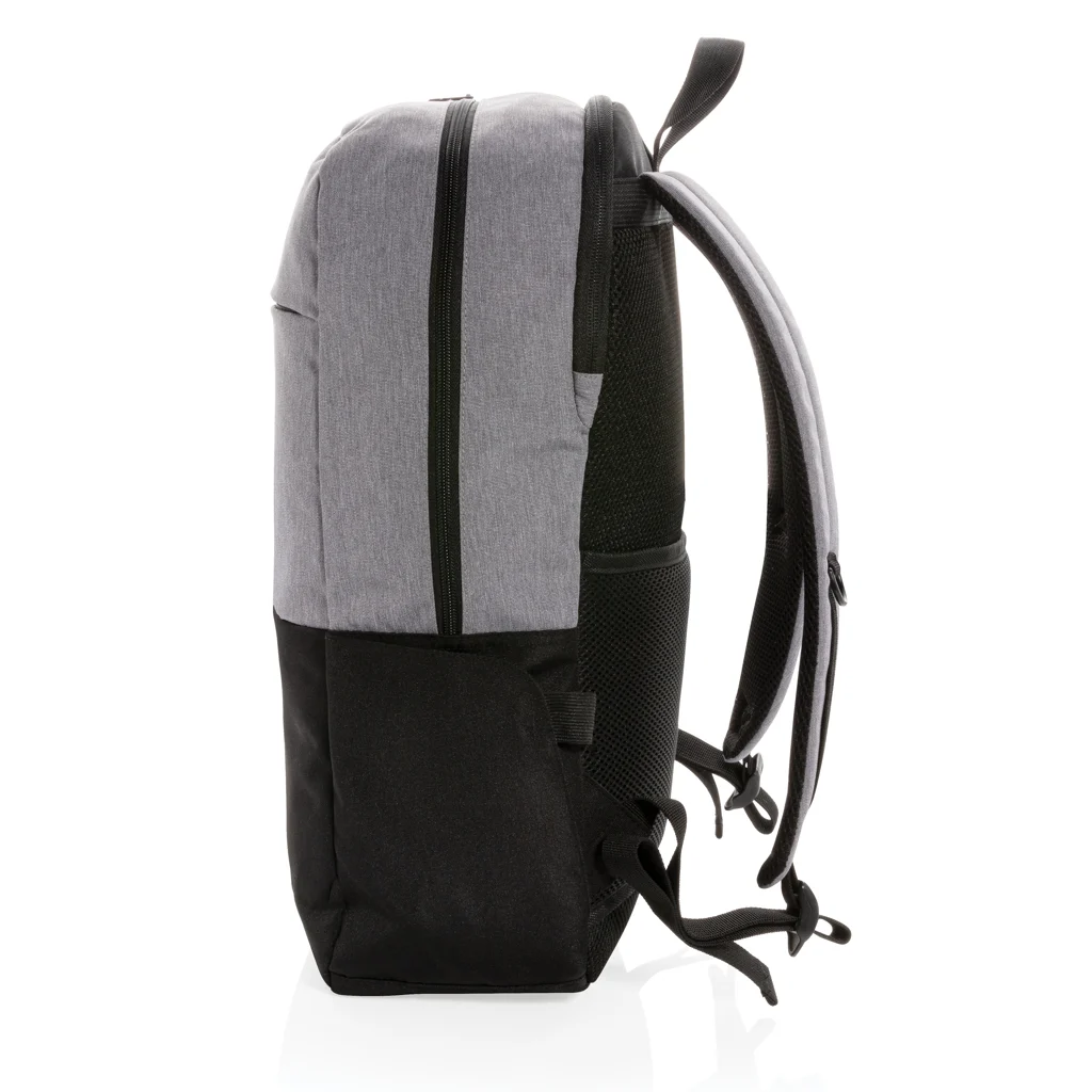 Modern 15.6" USB & RFID laptop rugzak PVC vrij