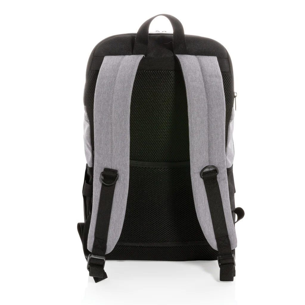 Modern 15.6" USB & RFID laptop rugzak PVC vrij