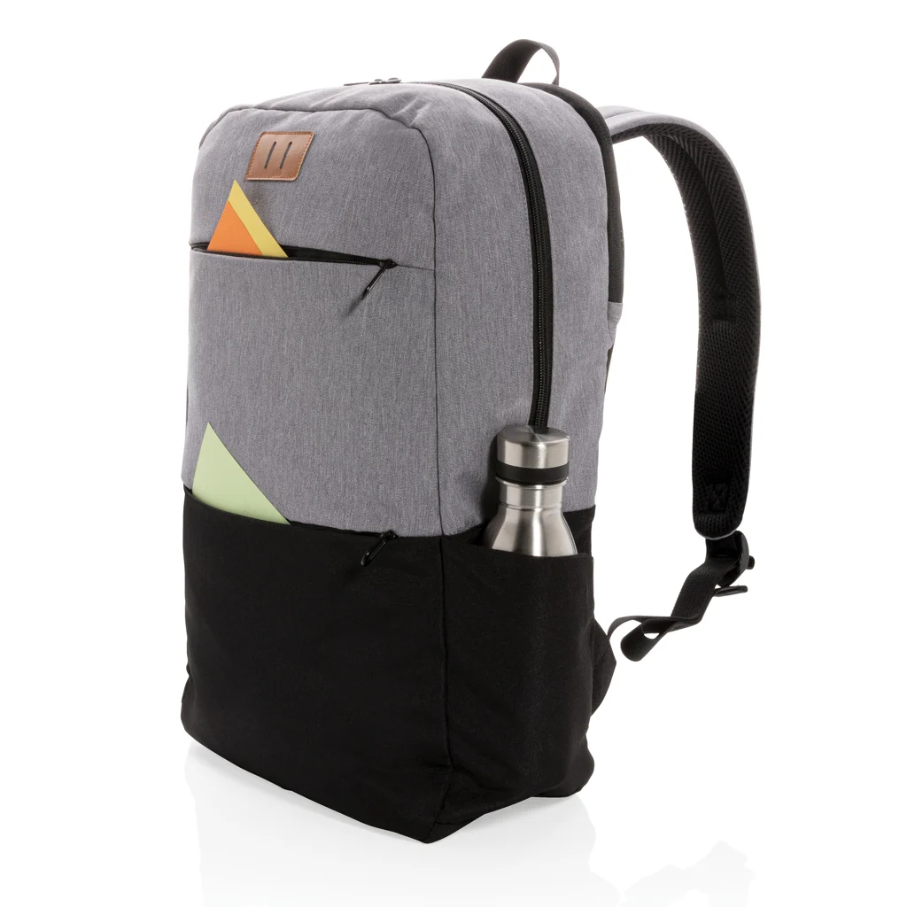 Modern 15.6" USB & RFID laptop rugzak PVC vrij