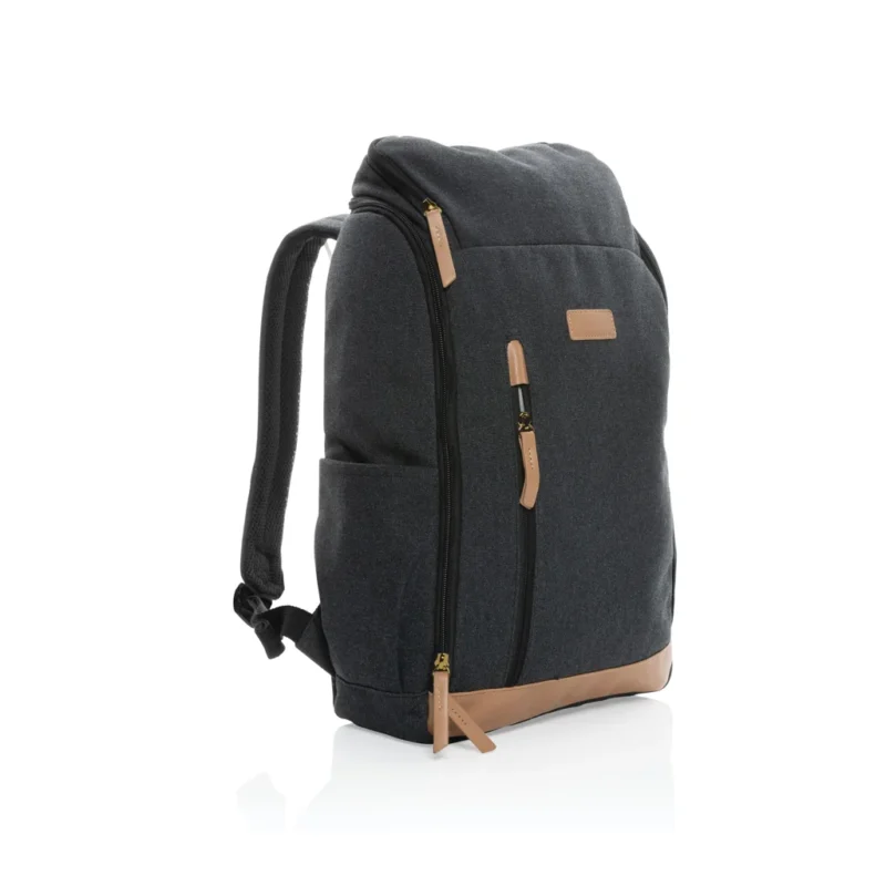 Impact AWARE™ 16 oz. rcanvas 15 inch laptoprugzak zwart