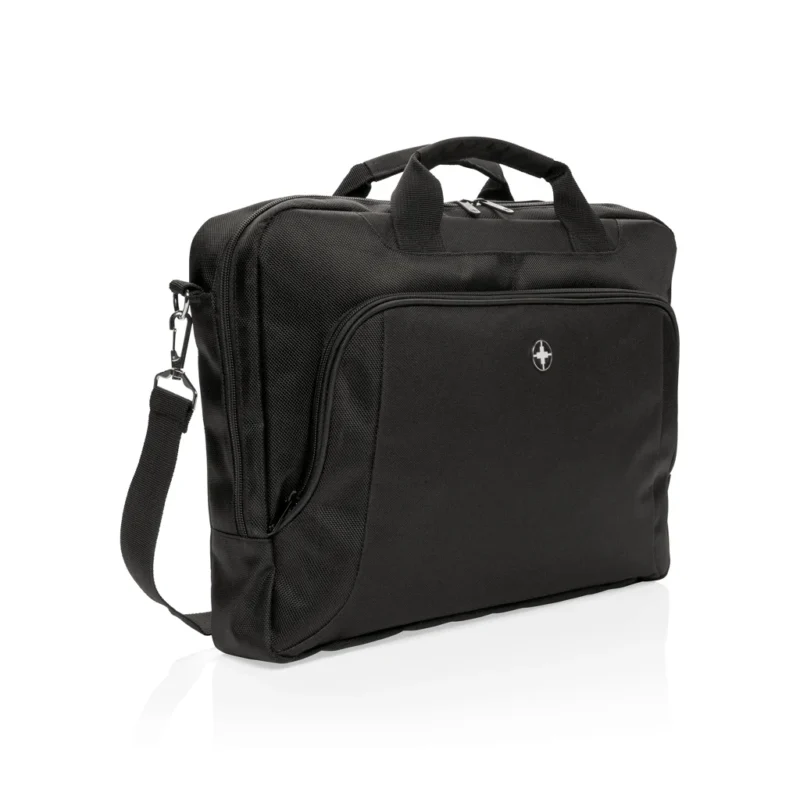 Deluxe 15” laptop tas PVC-vrij zwart