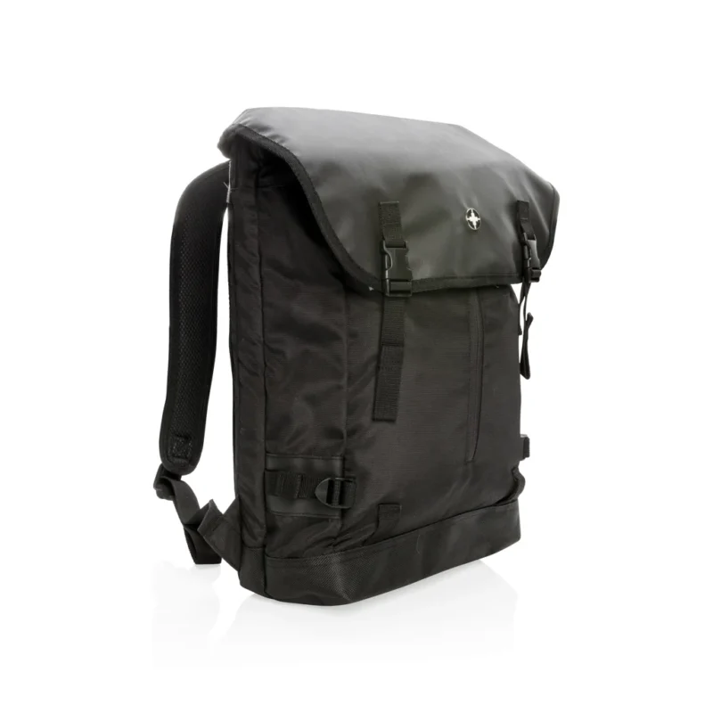 17” outdoor laptop rugtas zwart
