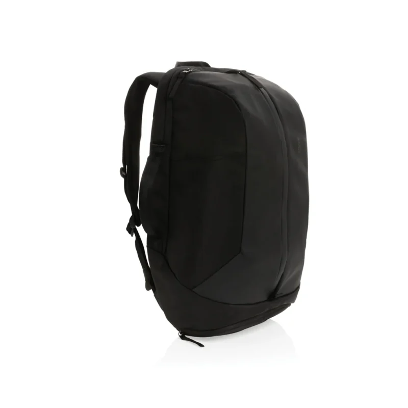 Swiss Peak AWARE™ RPET 15.6" werk/fitness rugzak zwart