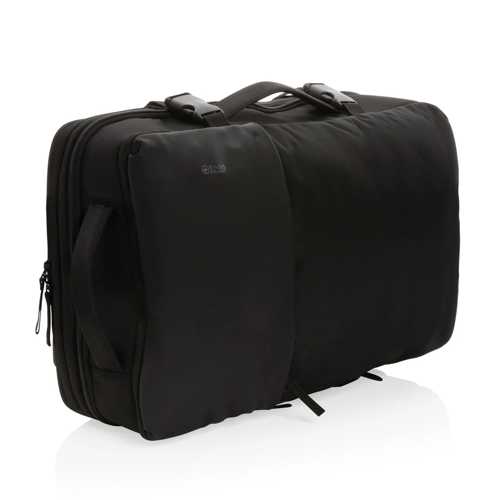 Swiss Peak AWARE™ RPET 15.6" uitbreidbare weekendrugzak