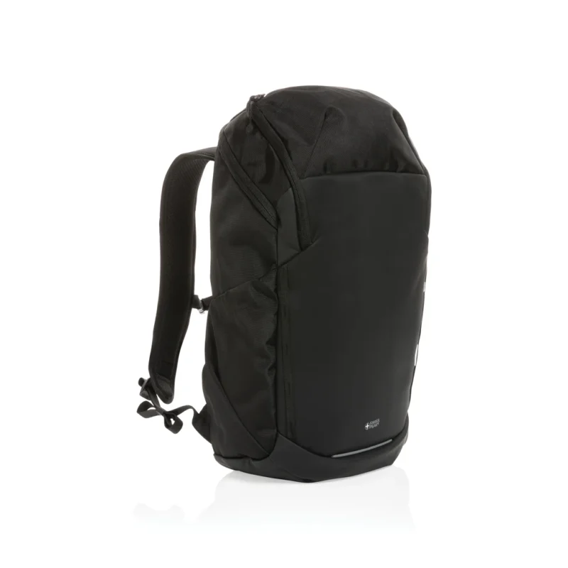 Swiss Peak AWARE™ RPET 15.6 inch zakelijke rugzak zwart