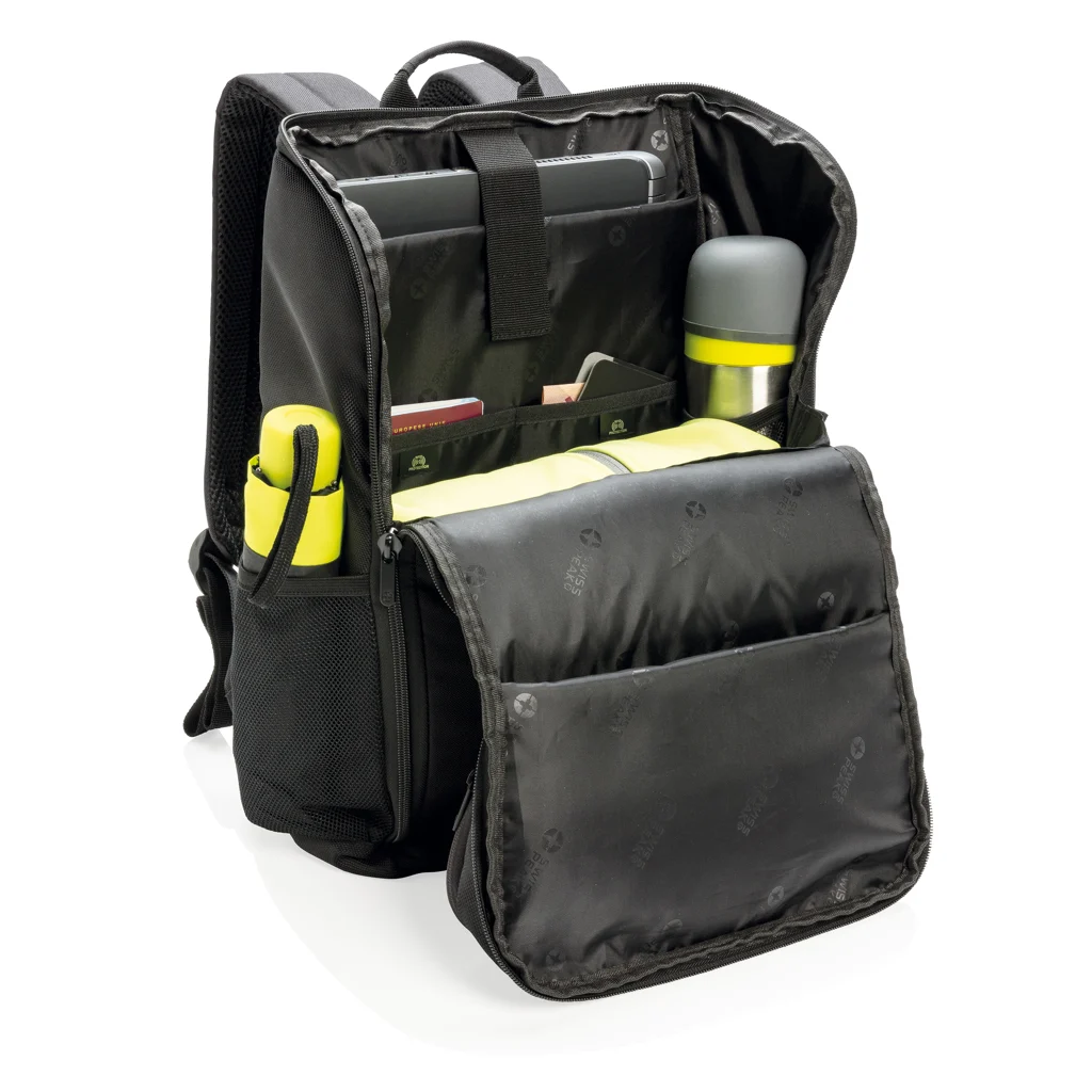 Swiss Peak AWARE™ easy access 15.6" laptop rugzak
