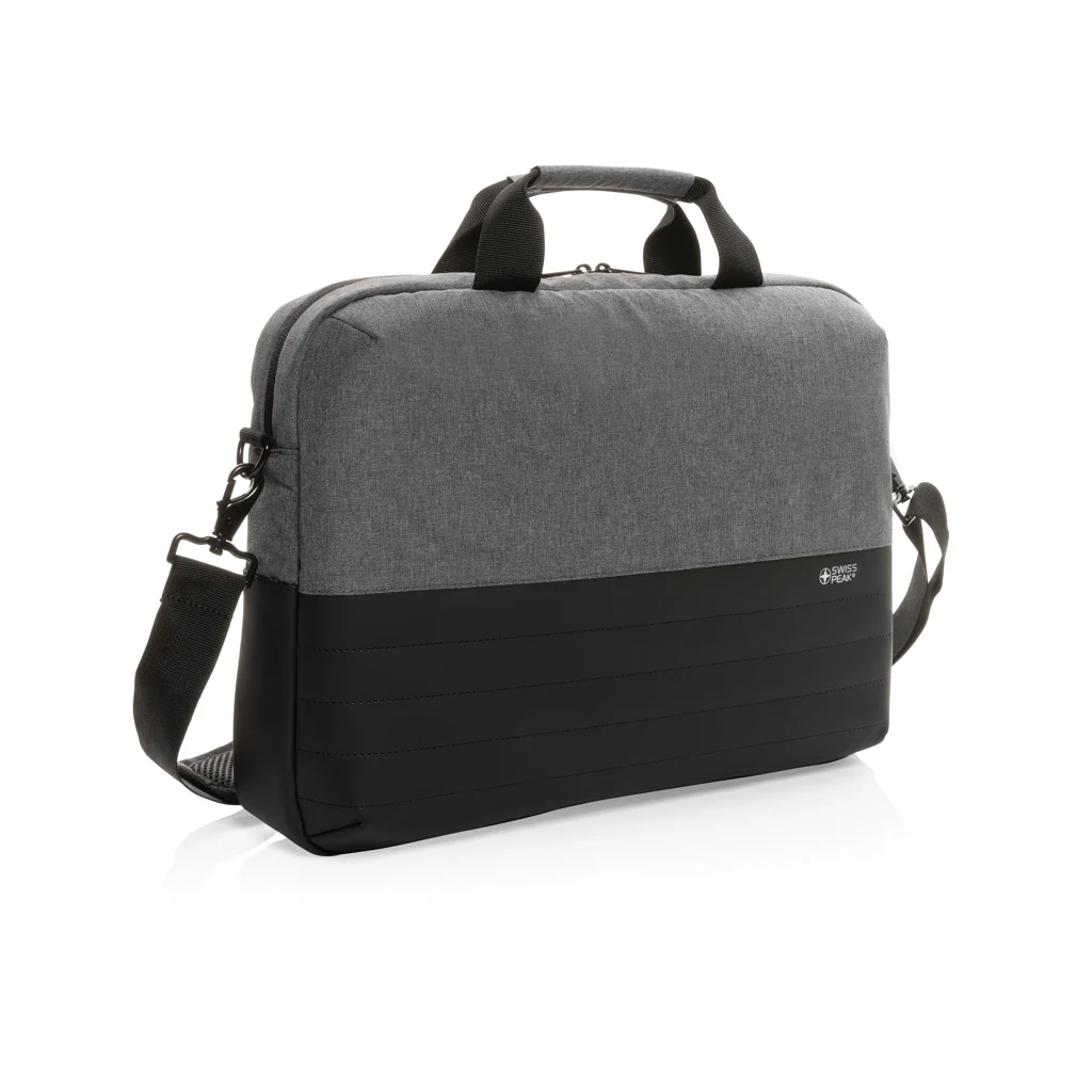 Swiss Peak AWARE™ RFID 15.6" laptoptas grijs