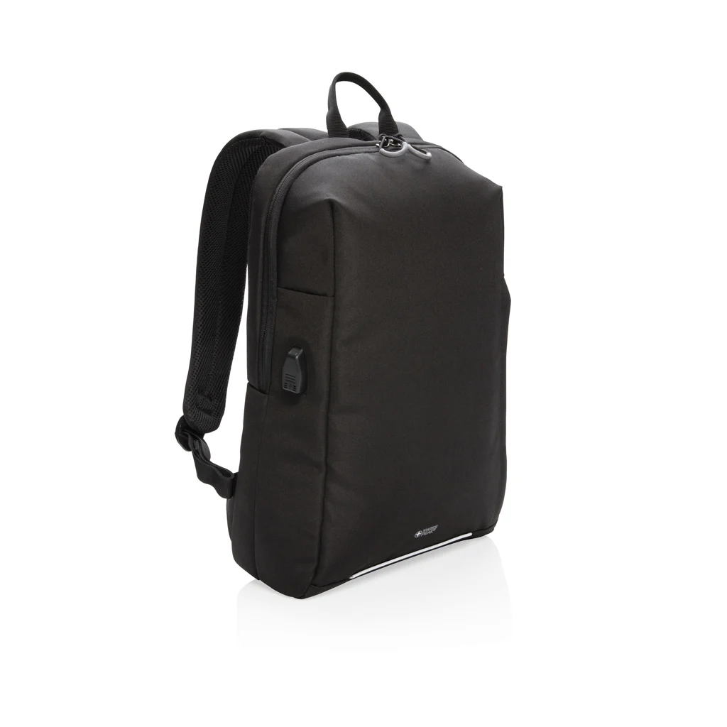 Swiss Peak AWARE™ RFID and USB A laptop rugzak